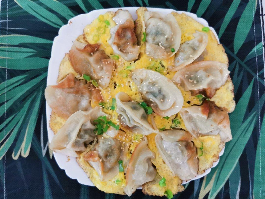 懒人快手抱蛋煎饺
