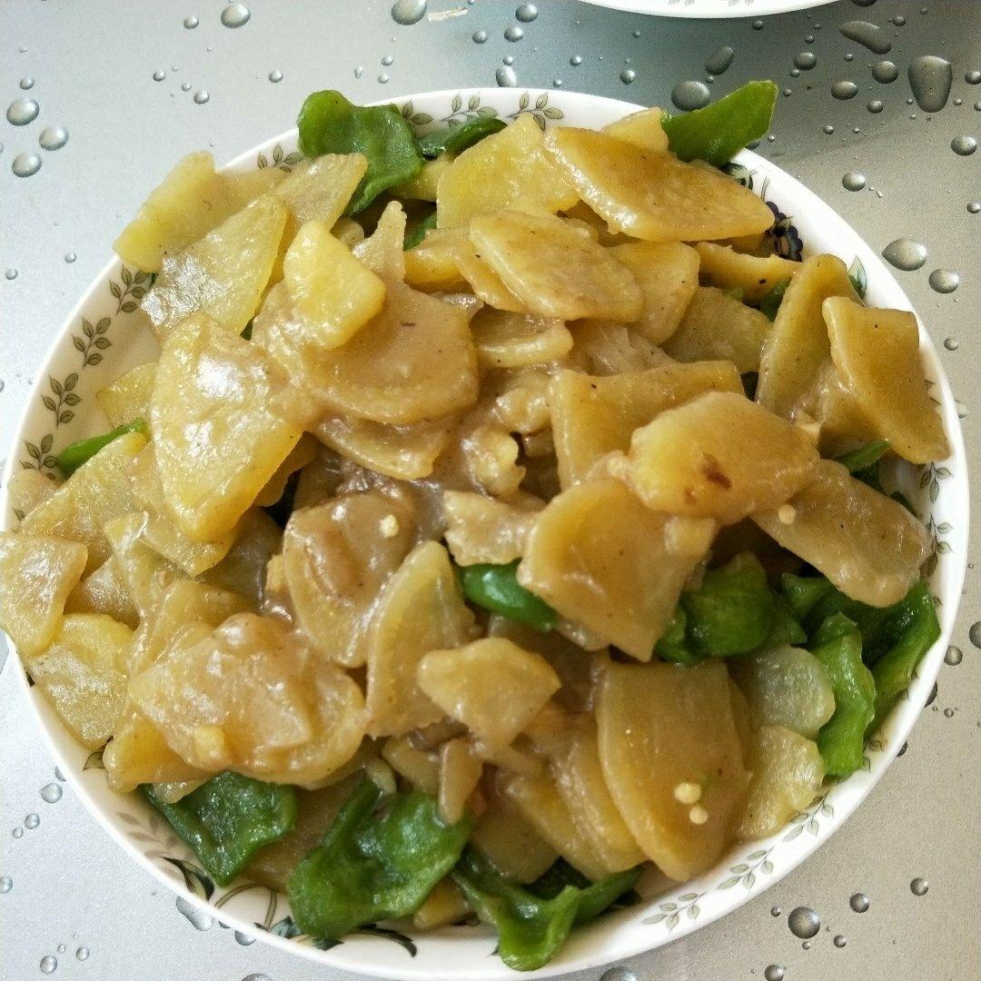 懒人版青椒土豆片