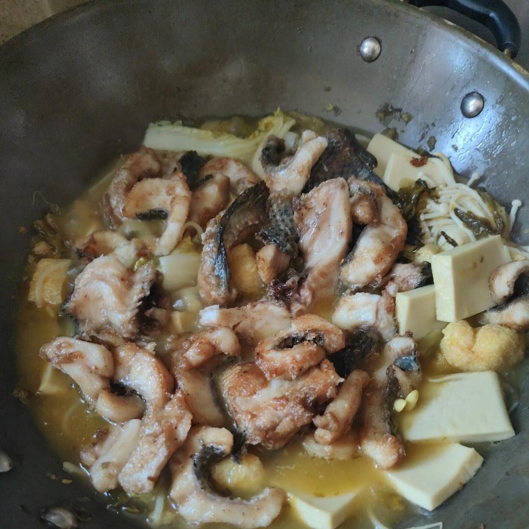 在家就能做的石锅鱼 不输饭店!