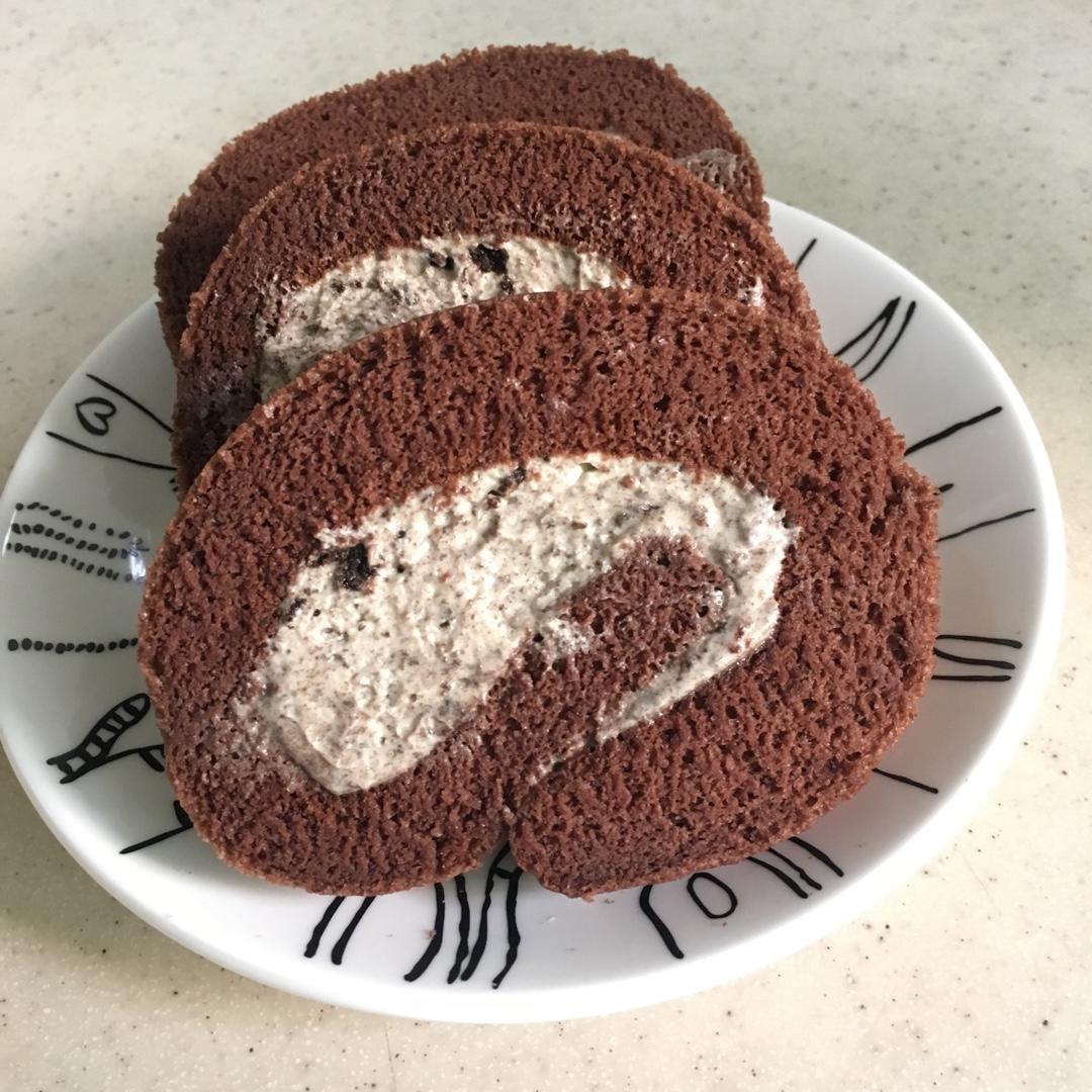 可可蛋糕卷