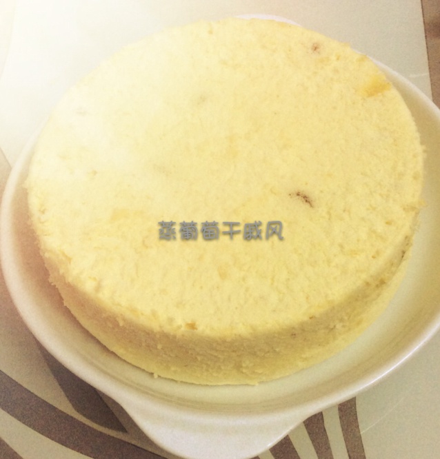蒸蛋糕。。。清蒸戚风蛋糕---健康营养蒸出来（2蛋6寸）