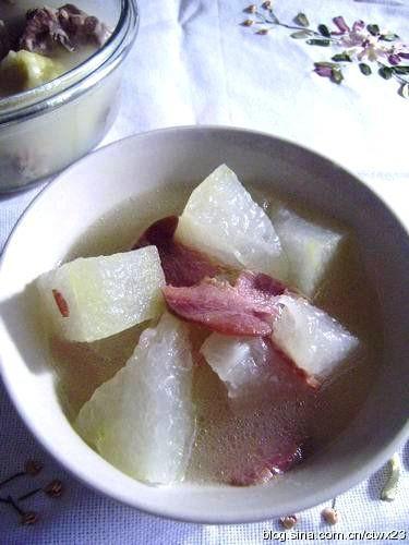 冬瓜火腿汤的做法