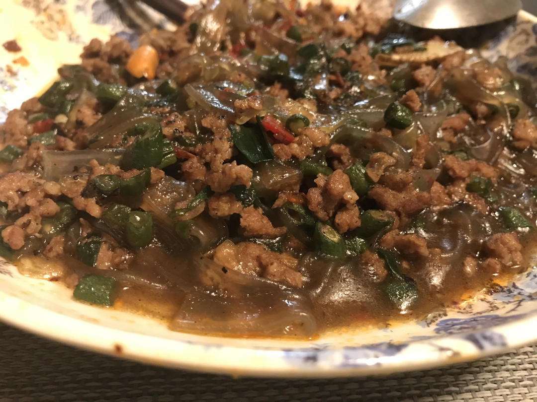 蚂蚁上树(肉末炒粉丝)超下饭‼️十分钟搞定
