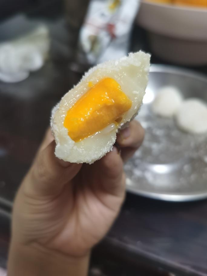 芒果糯米糍的做法