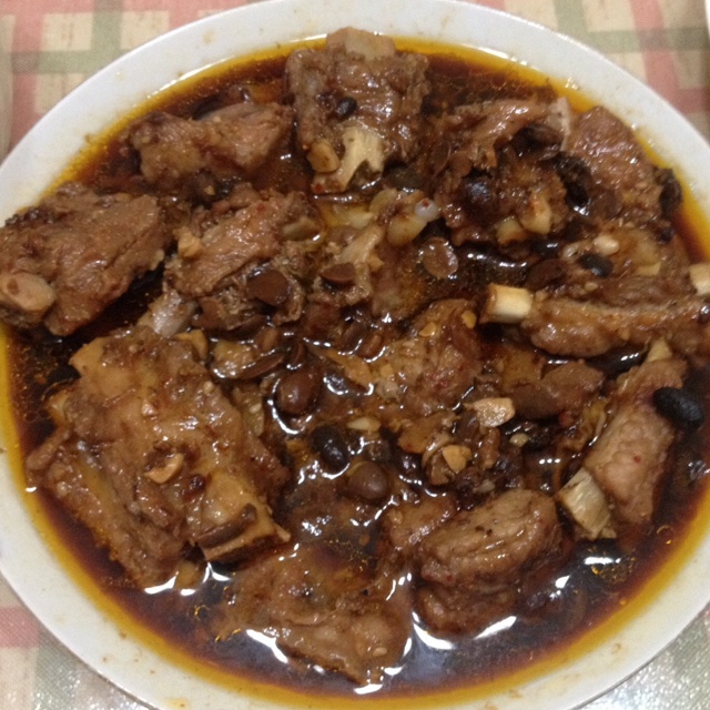 豆豉蒸排骨