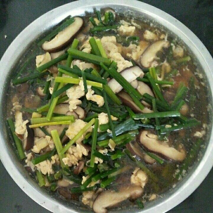 香菇鸡蛋汤