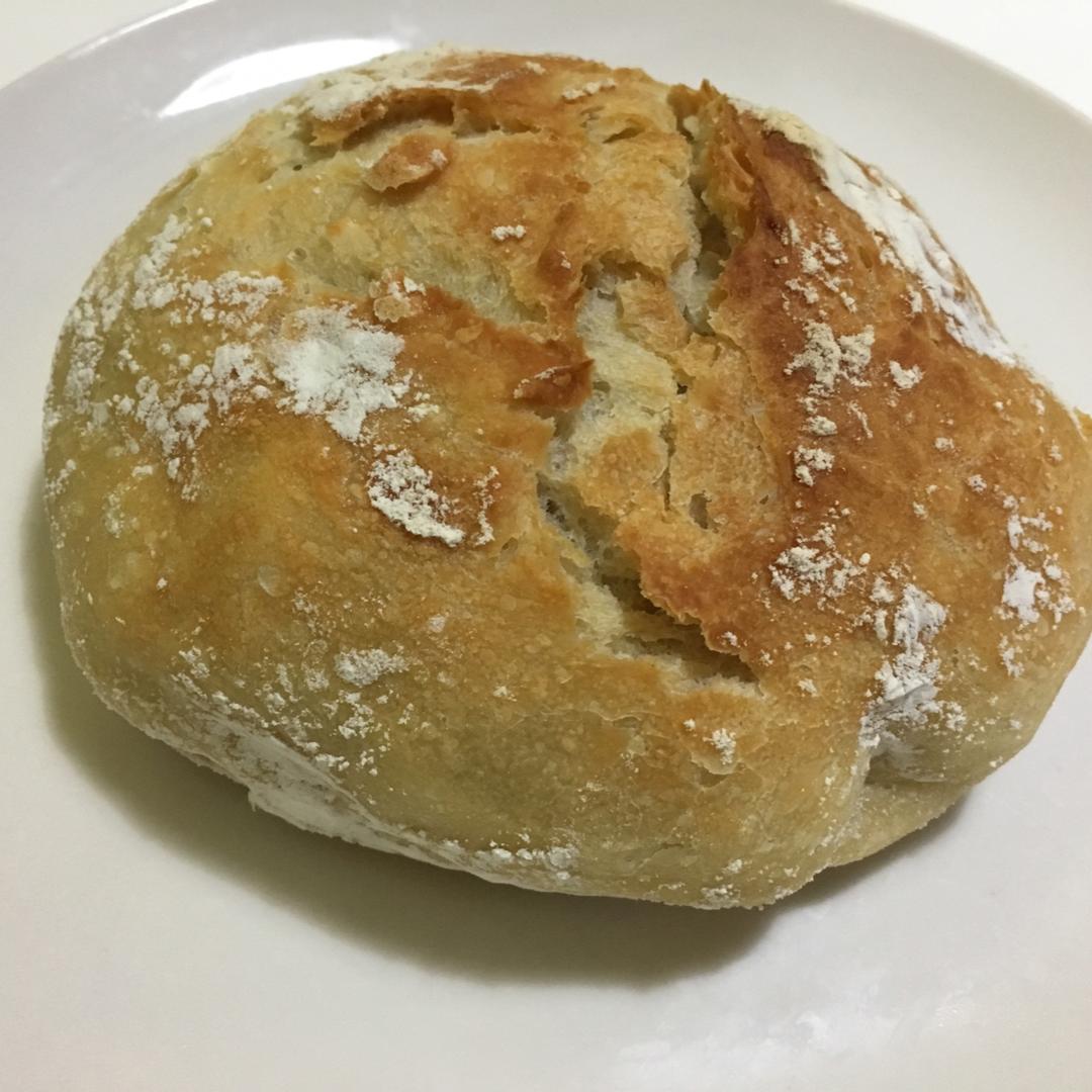 5分钟免揉欧式面包