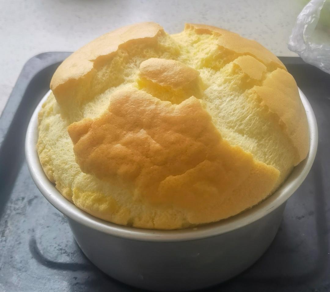 零失败6寸戚风蛋糕（十分钟制作，合适新手宝宝）