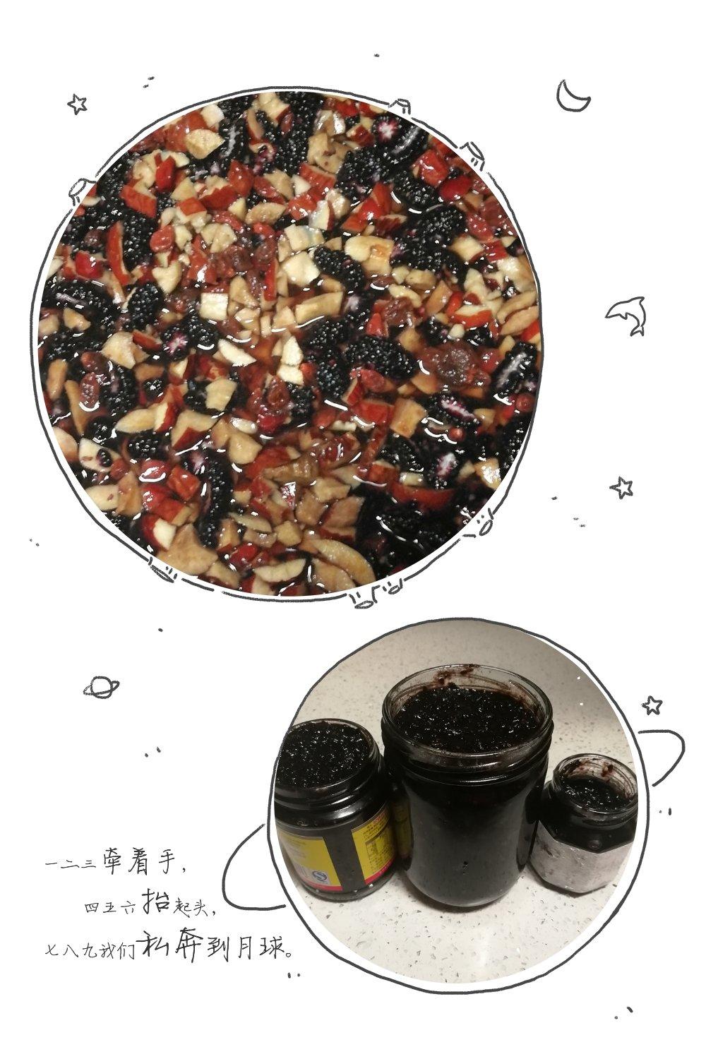 滋补肝肾去黑眼圈的桑葚枸杞膏
