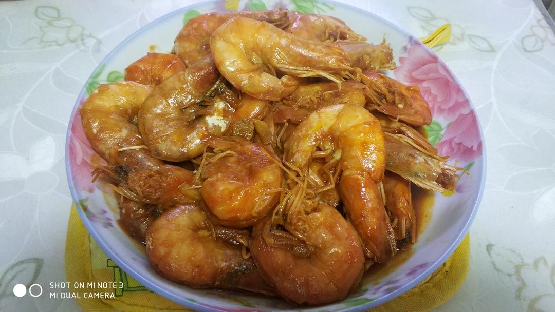 油焖大虾