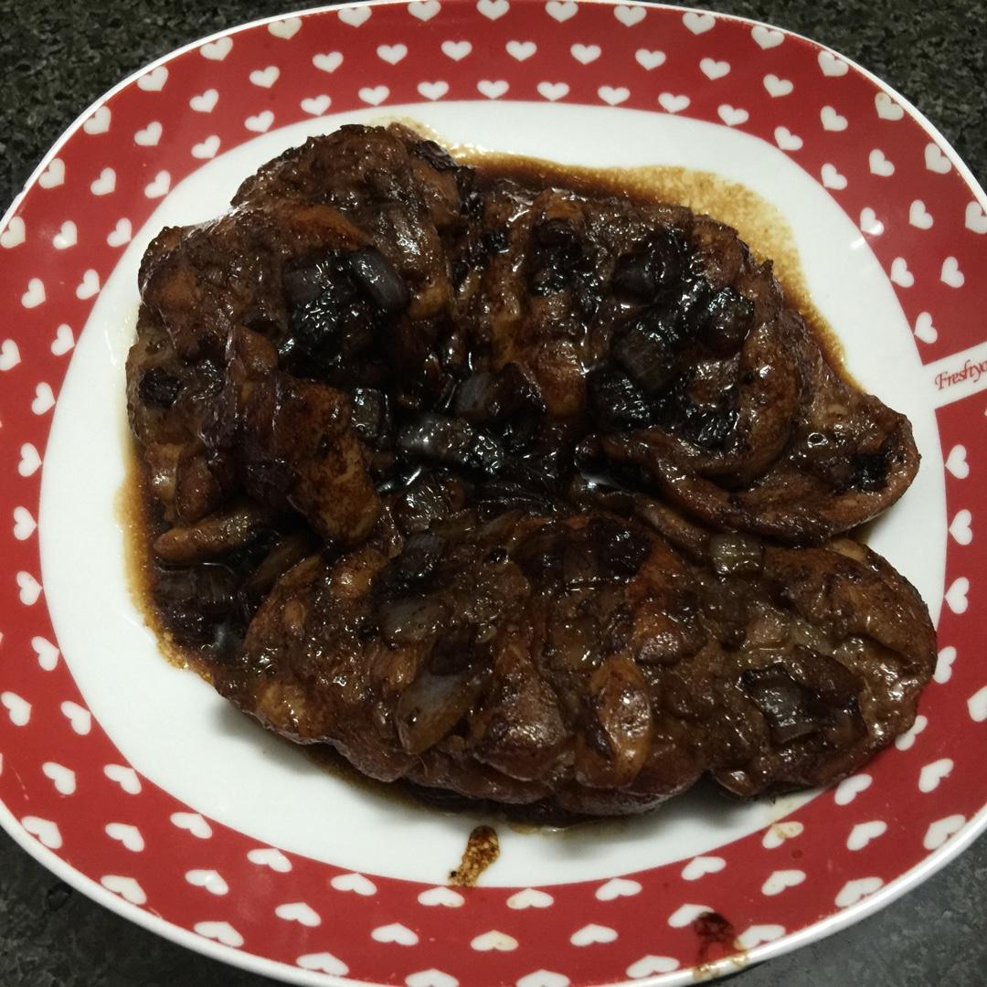 浓香照烧黑椒鸡腿