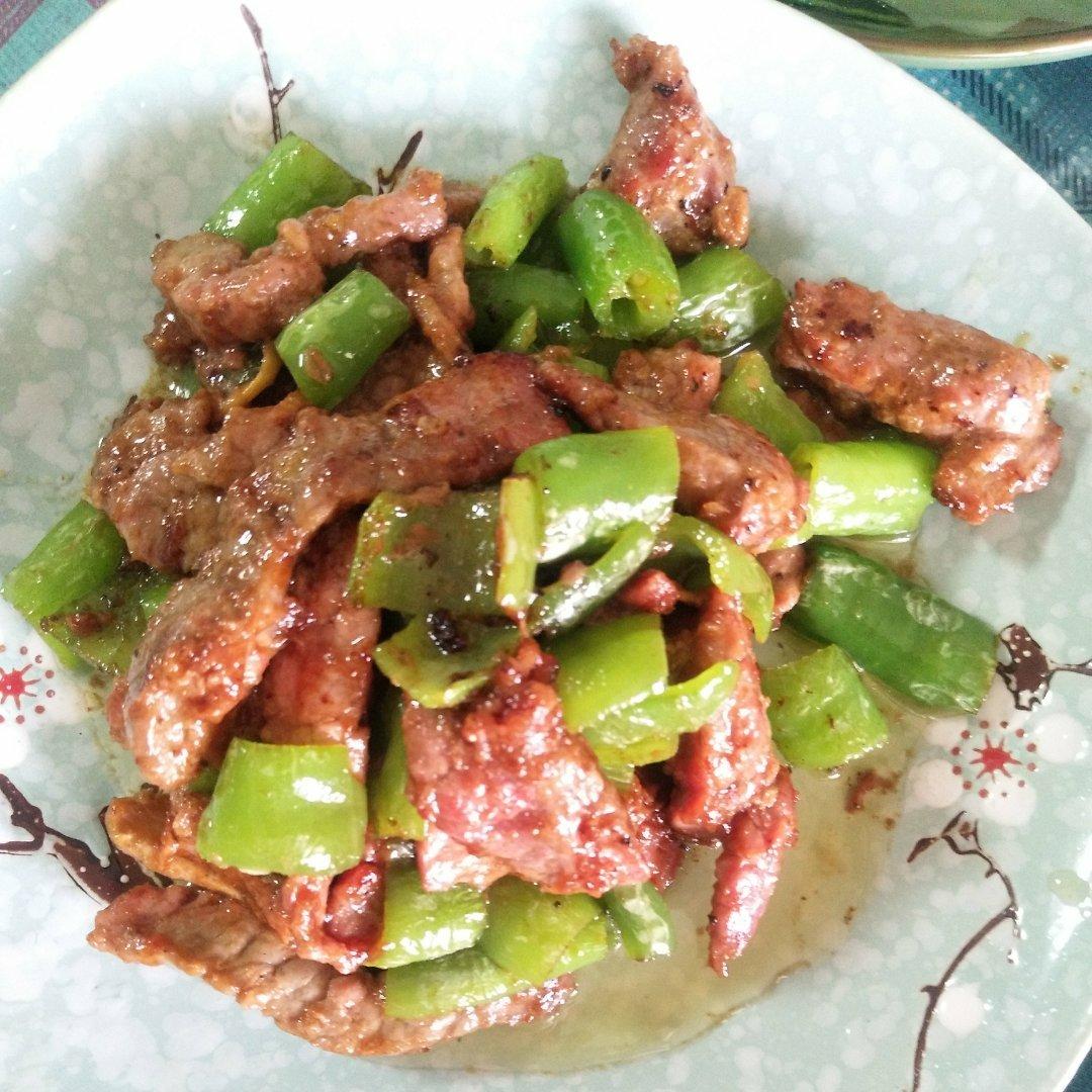 杭椒牛柳黑椒牛柳 终于找到炒出嫩牛肉的办法了 肉片肉丝都适用