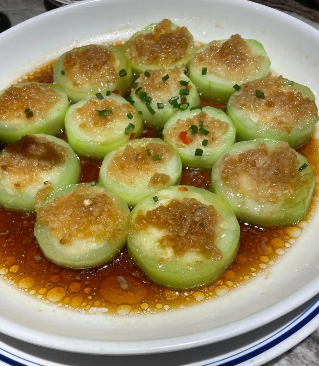 蒜蓉蒸丝瓜