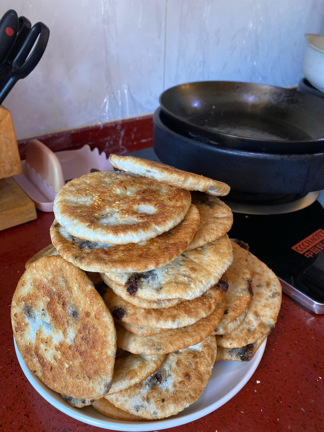 梅菜扣肉饼