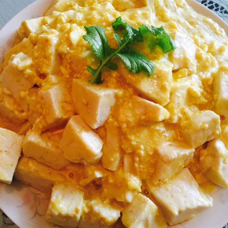 蟹黄豆腐