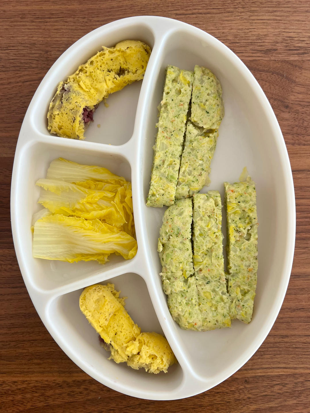 8M辅食-什锦蒸糕