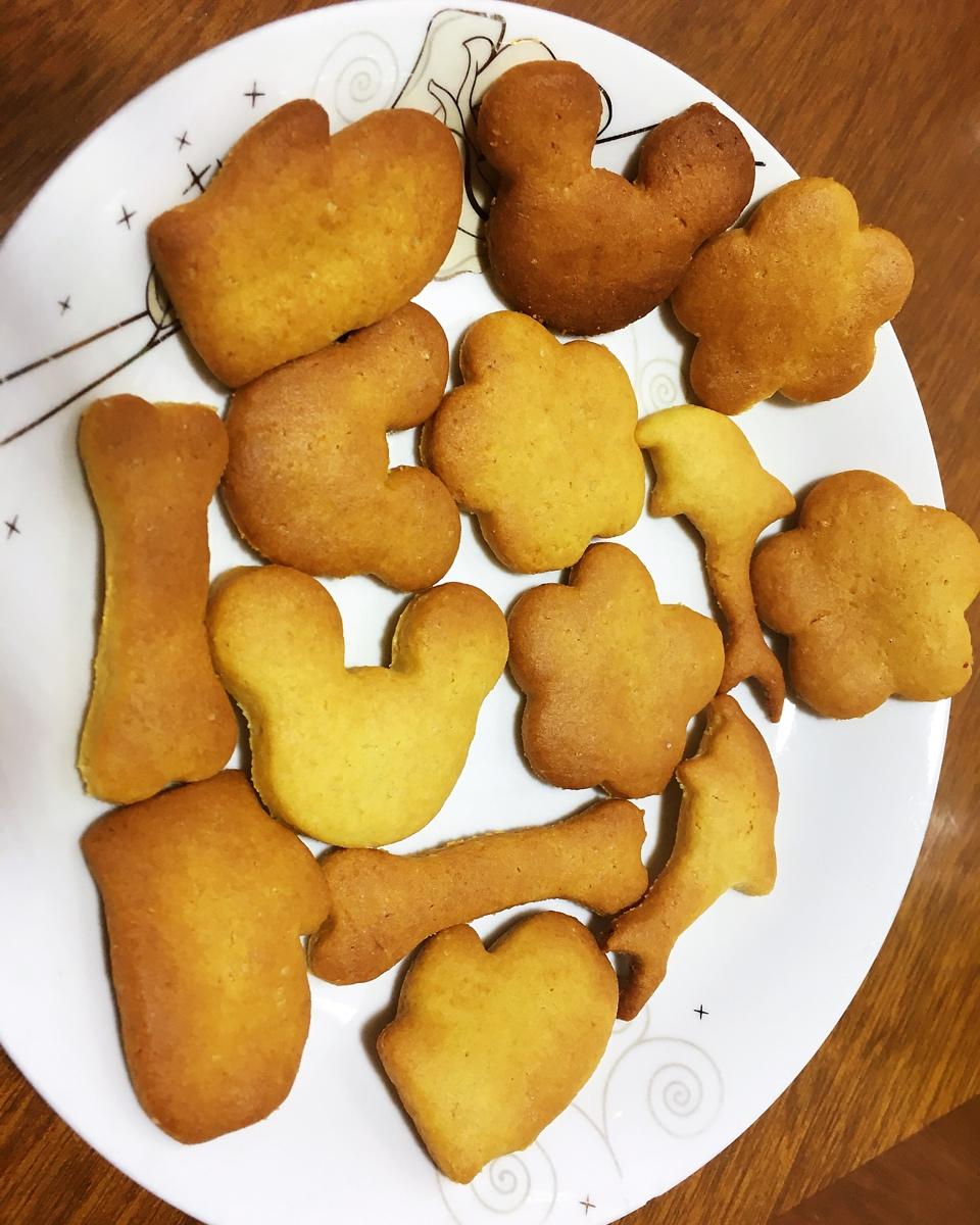 无黄油低脂玉米面饼干