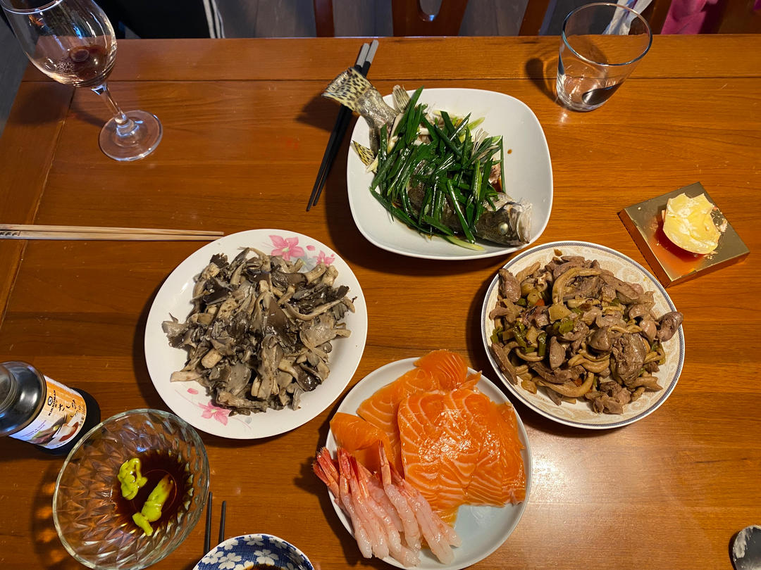 干煸平菇（有肉的味道）