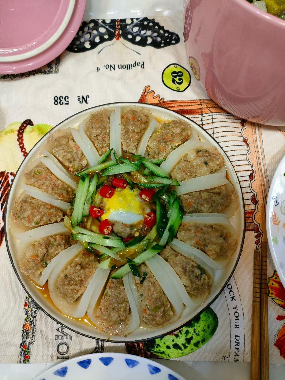 🌺花开富贵—萝卜蒸肉💥年夜饭爆款