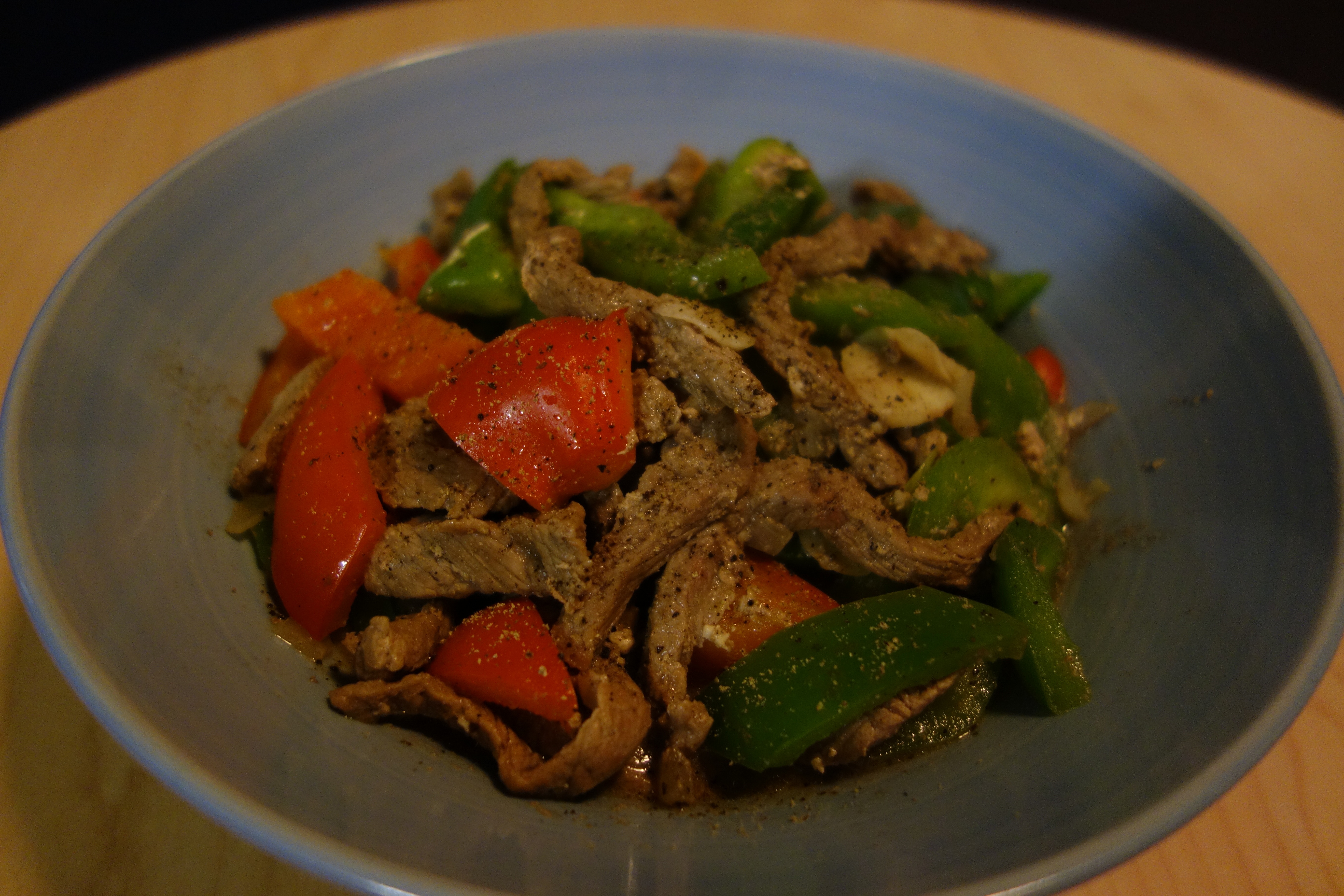 黑椒牛柳