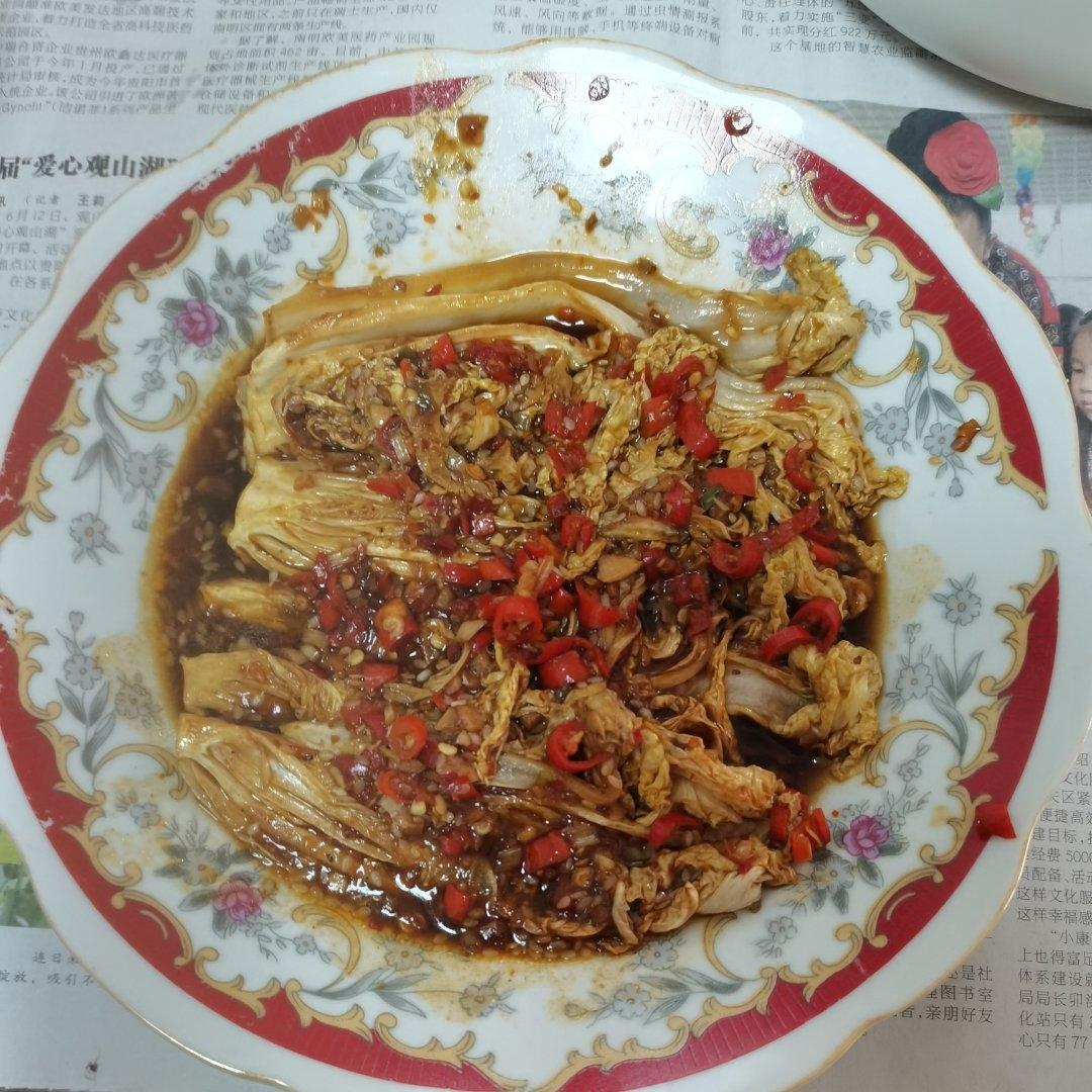 我怎么才发现这个做法 以前娃娃菜都白吃了！！！