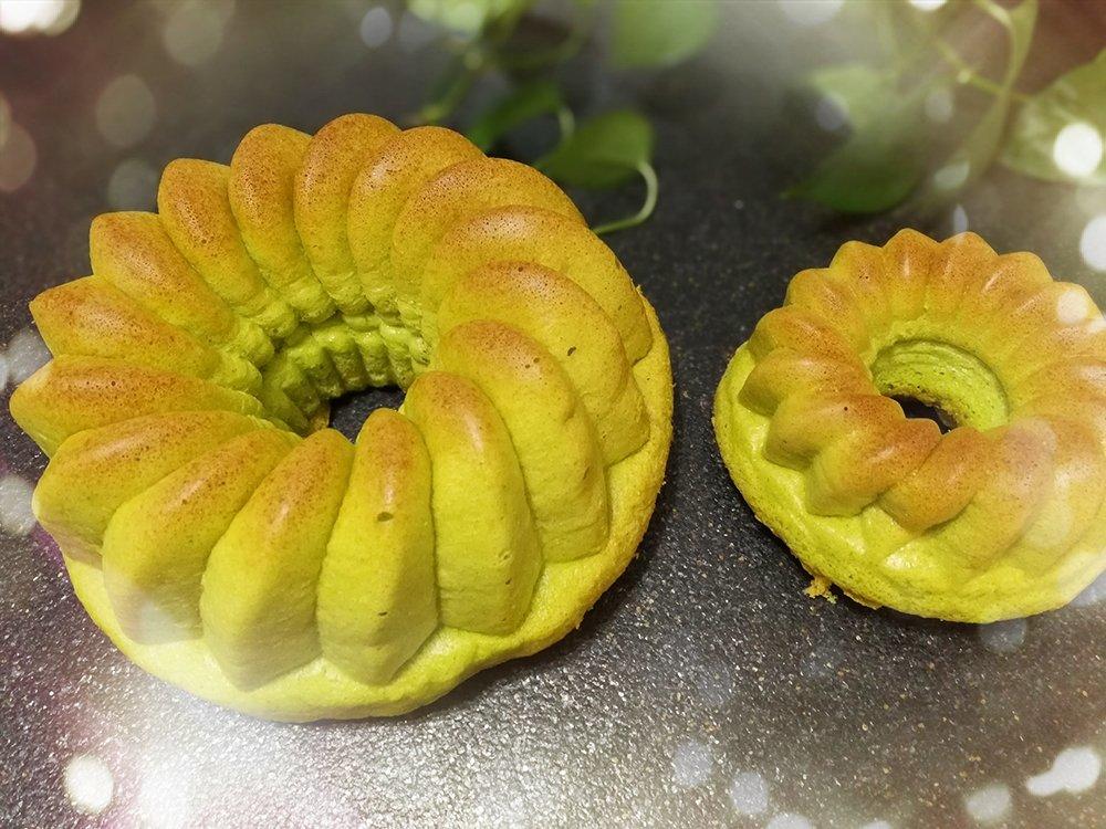 乐葵8寸菠菜戚风蛋糕