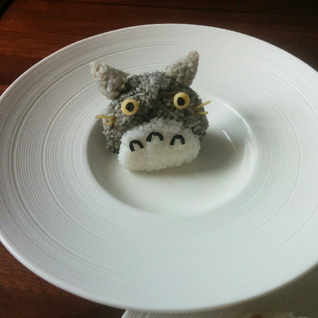 龙猫和煤球精灵饭团
