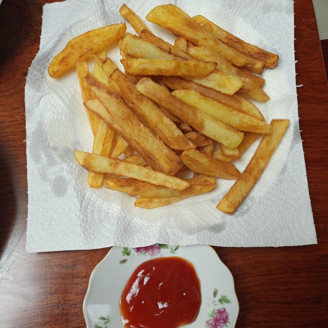自制炸薯条