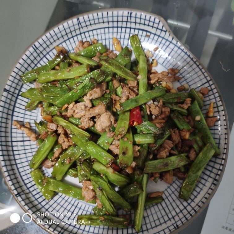 家常菜干煸四季豆