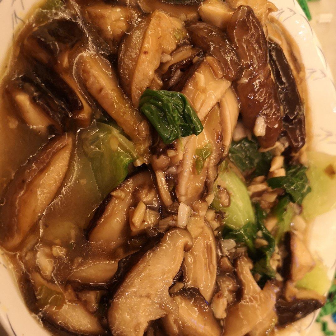 蚝油香菇小油菜