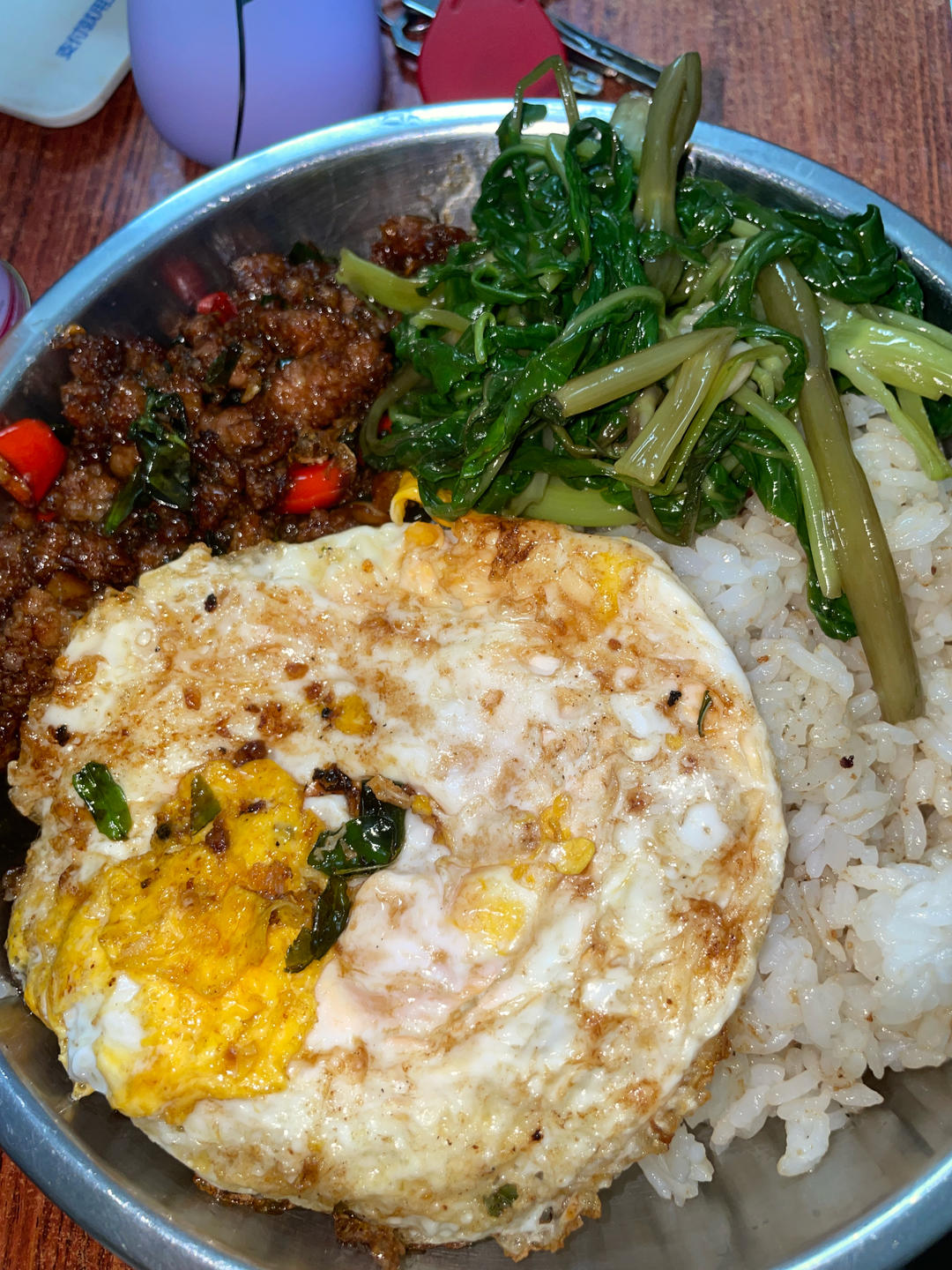 泰式打抛牛肉/猪肉碎饭