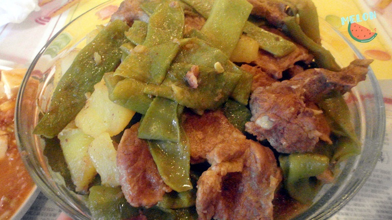 排骨土豆炖豆角