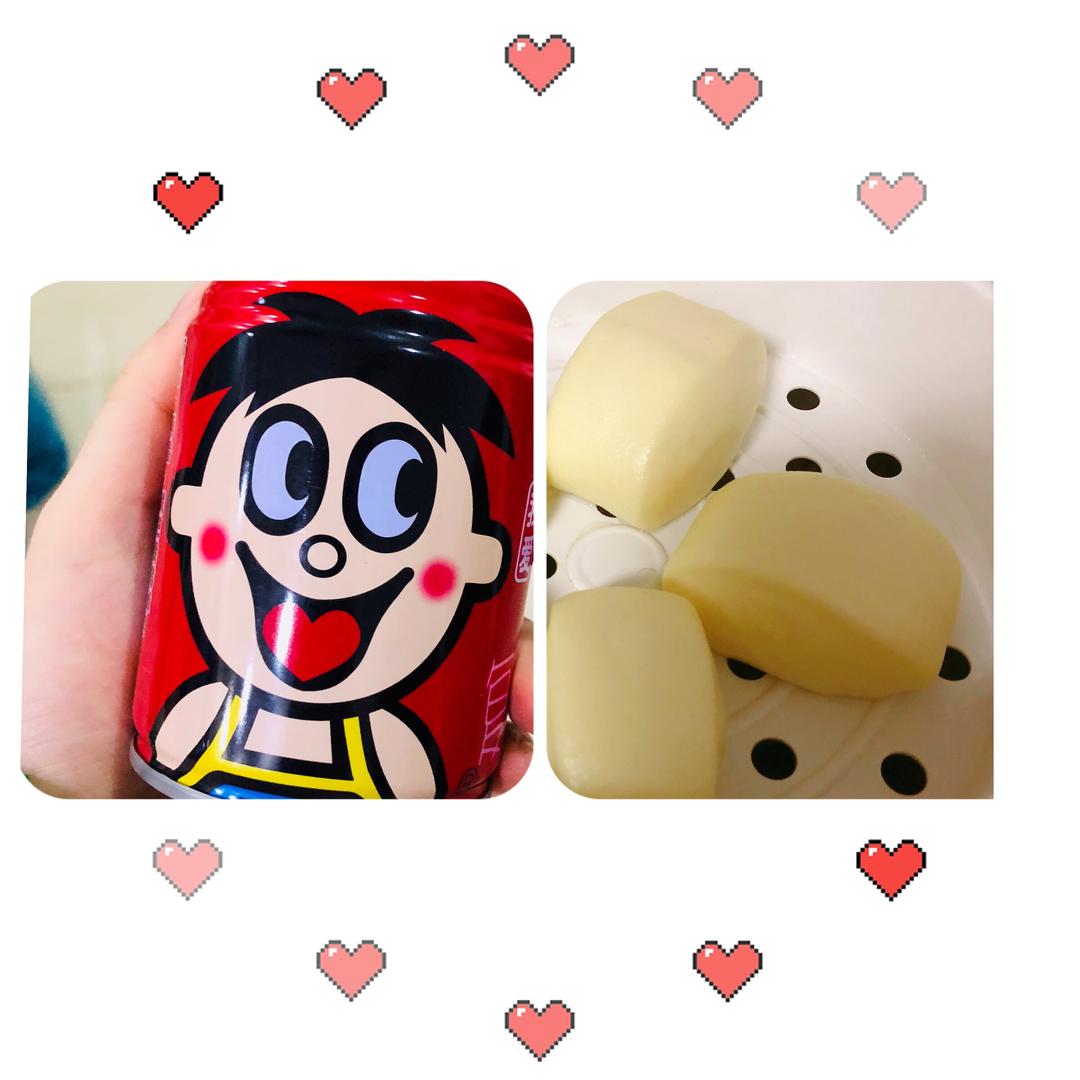 蒸香旺仔牛奶馒头