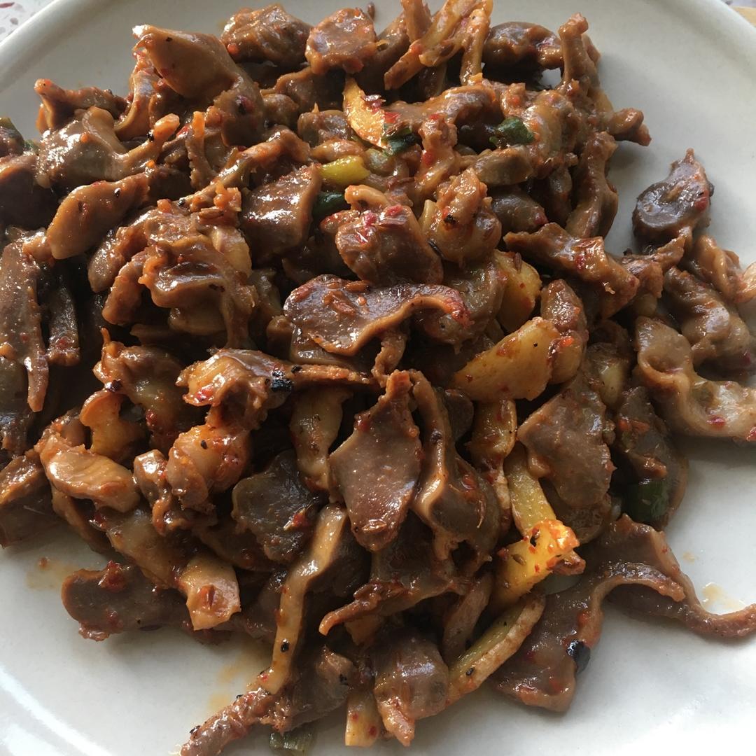 susan澳新代购做的孜然鸡胗