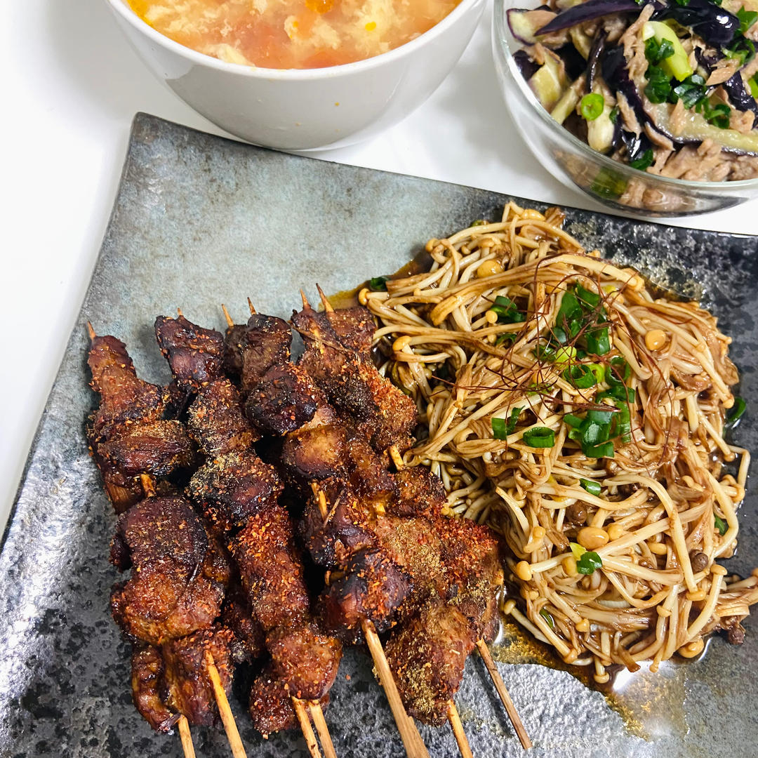 烤箱版烤肉串
