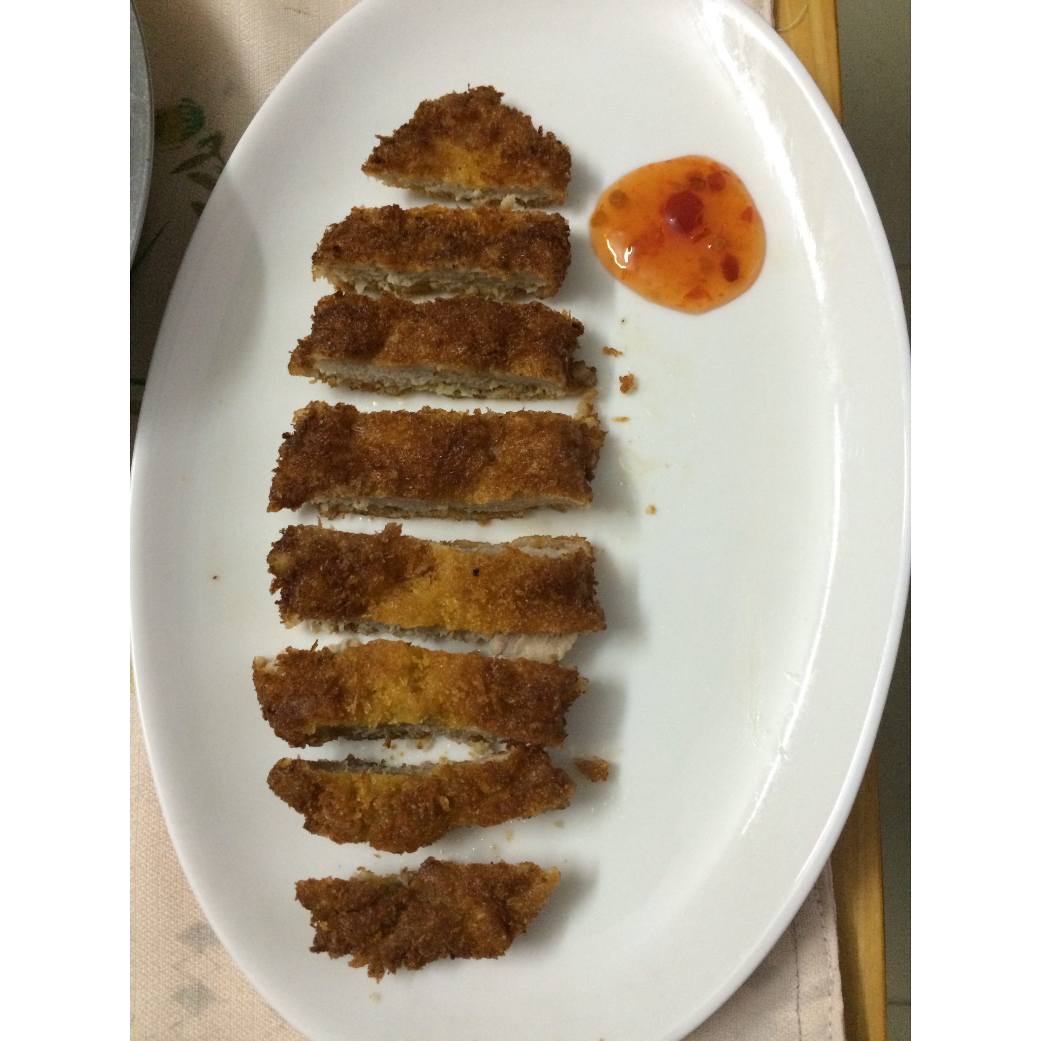炸猪排 Fried Pork Steak