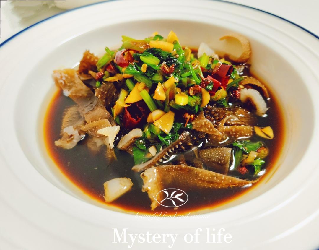 凉拌牛百叶 炝毛肚