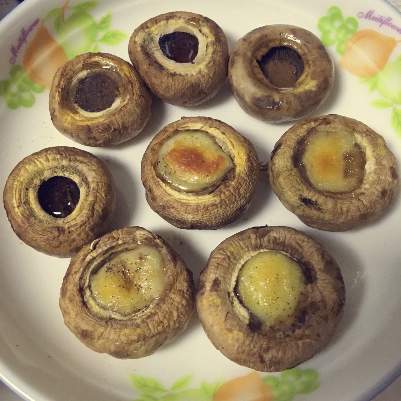 烤蘑菇