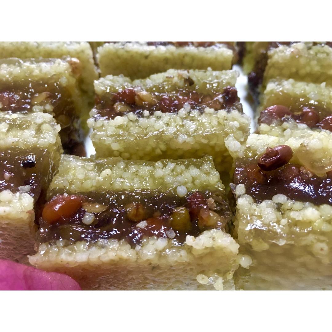 红豆小米杂粮糕
