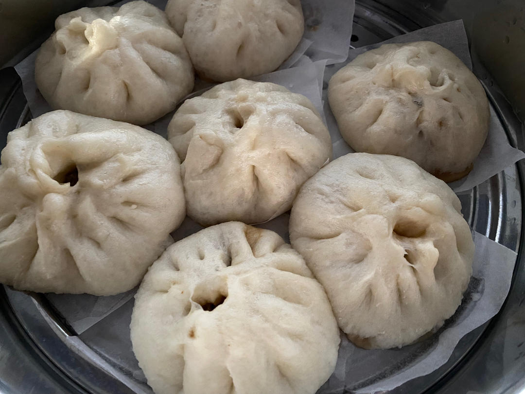 好吃多汁的肉包子肉馒头【步骤超详细】