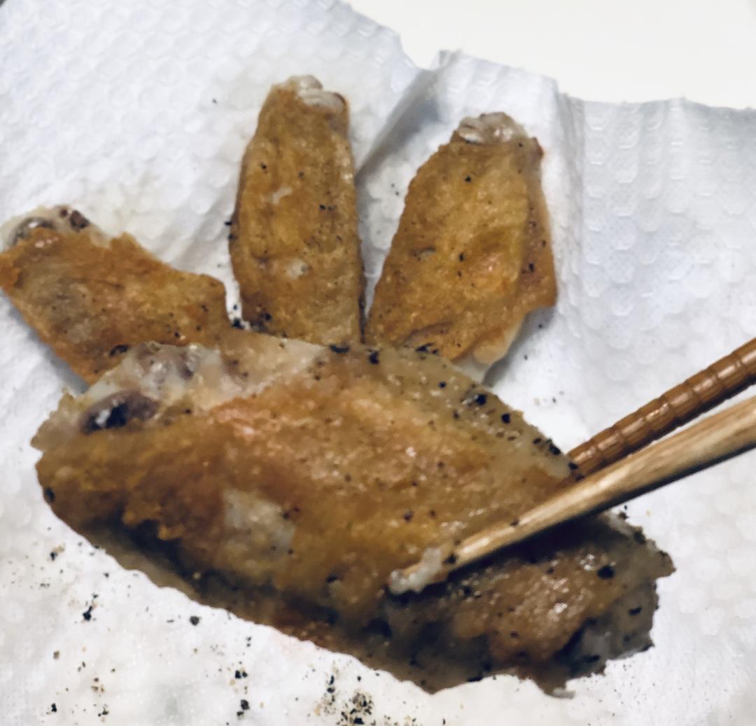 盐煎鸡翅