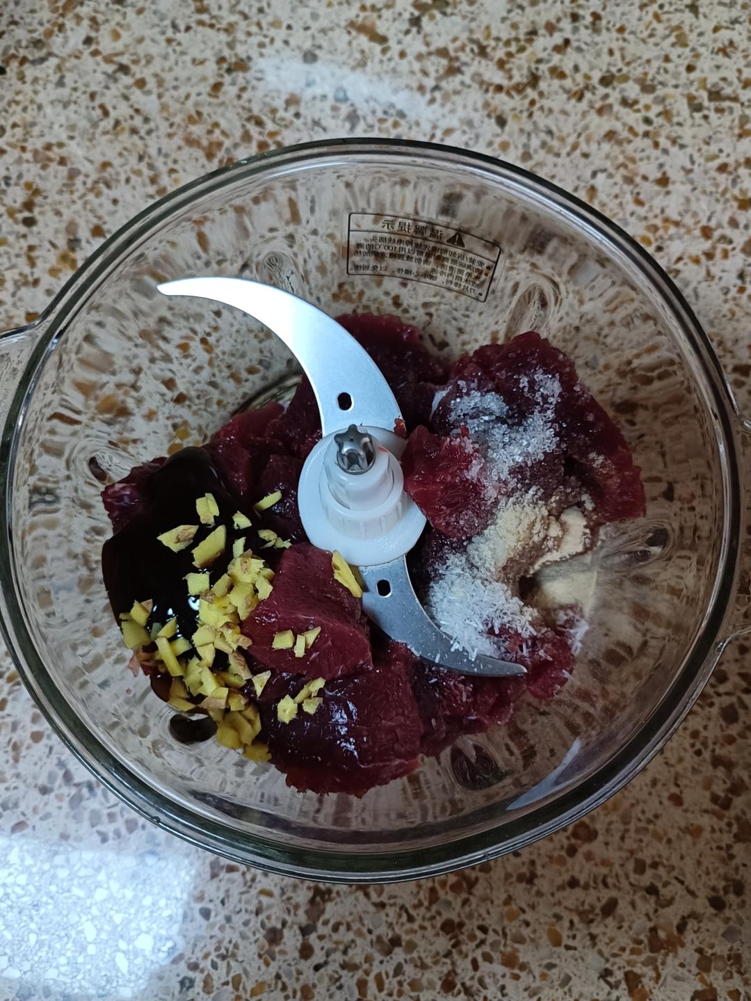 牛肉羹、瘦肉羹丸的做法 步驟3
