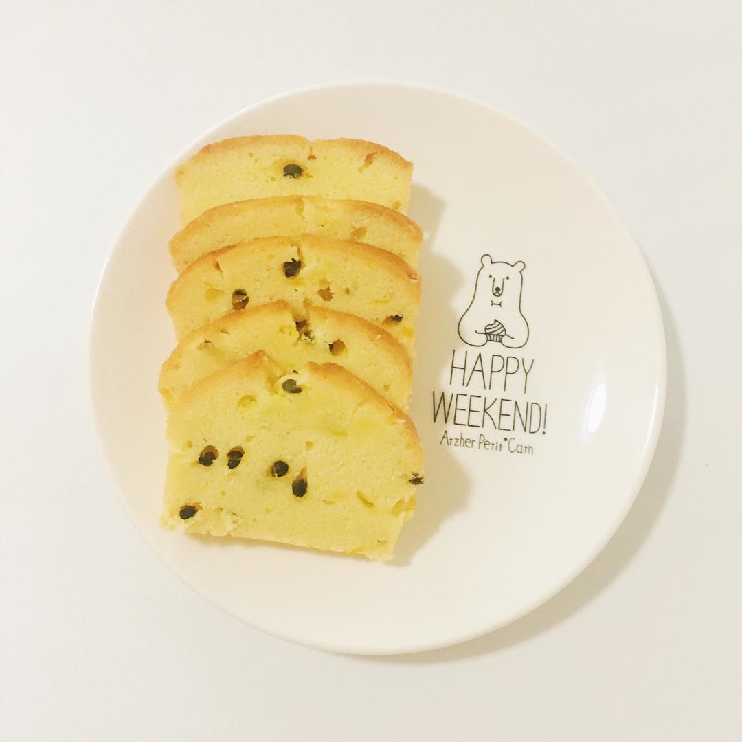百香果磅蛋糕
