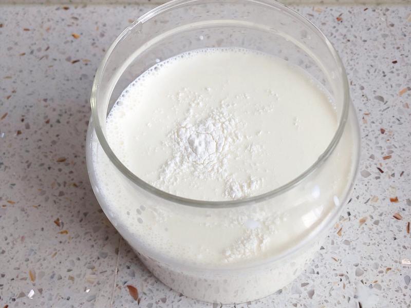 纯奶手撕吐司的做法 步骤1