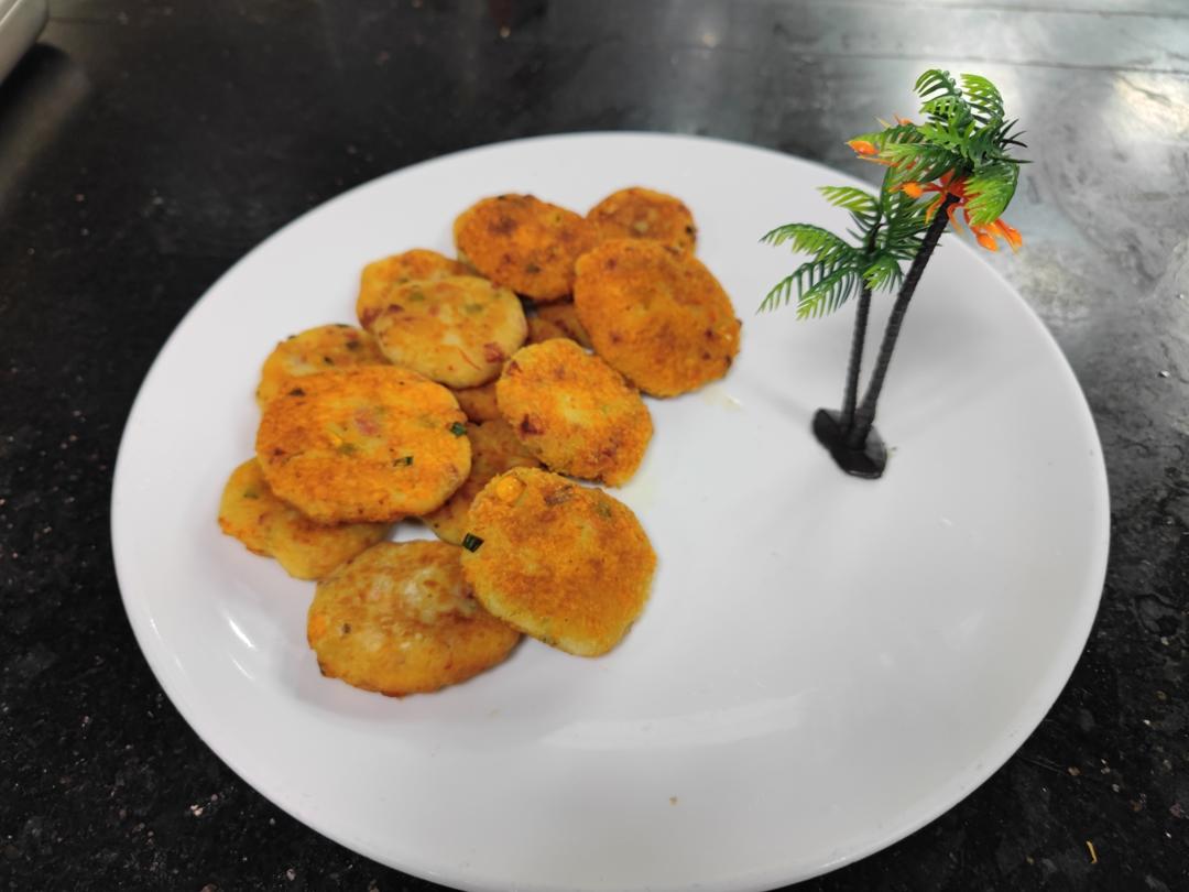 土豆泥蔬菜饼