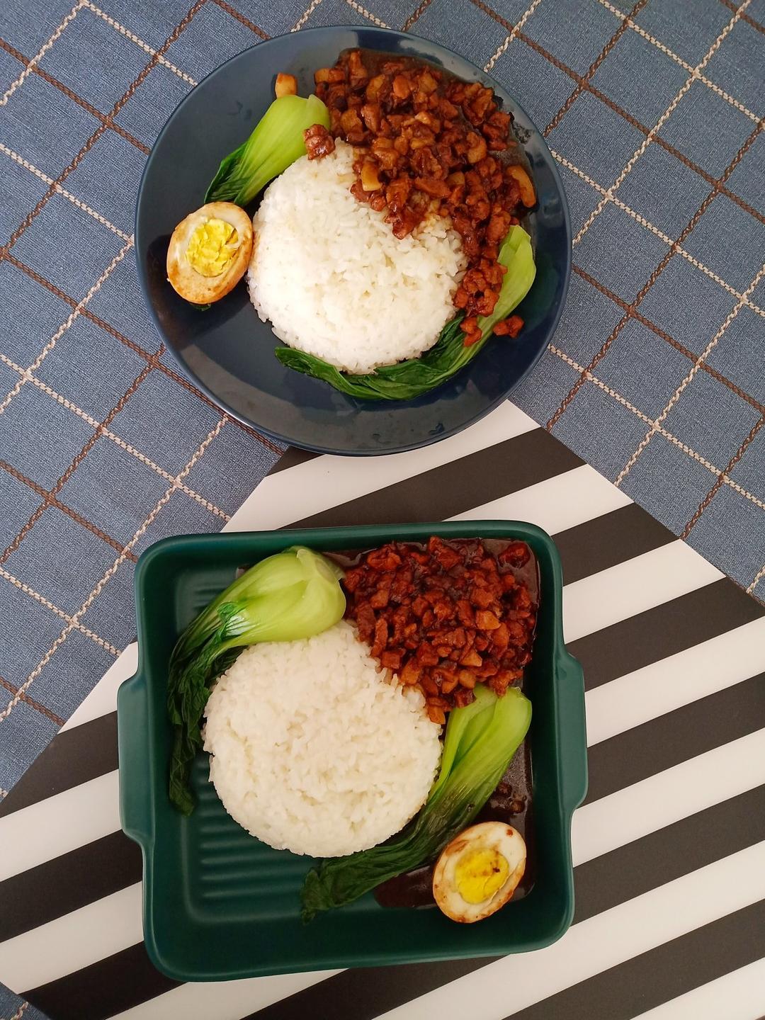 好吃到停不下来的卤肉饭