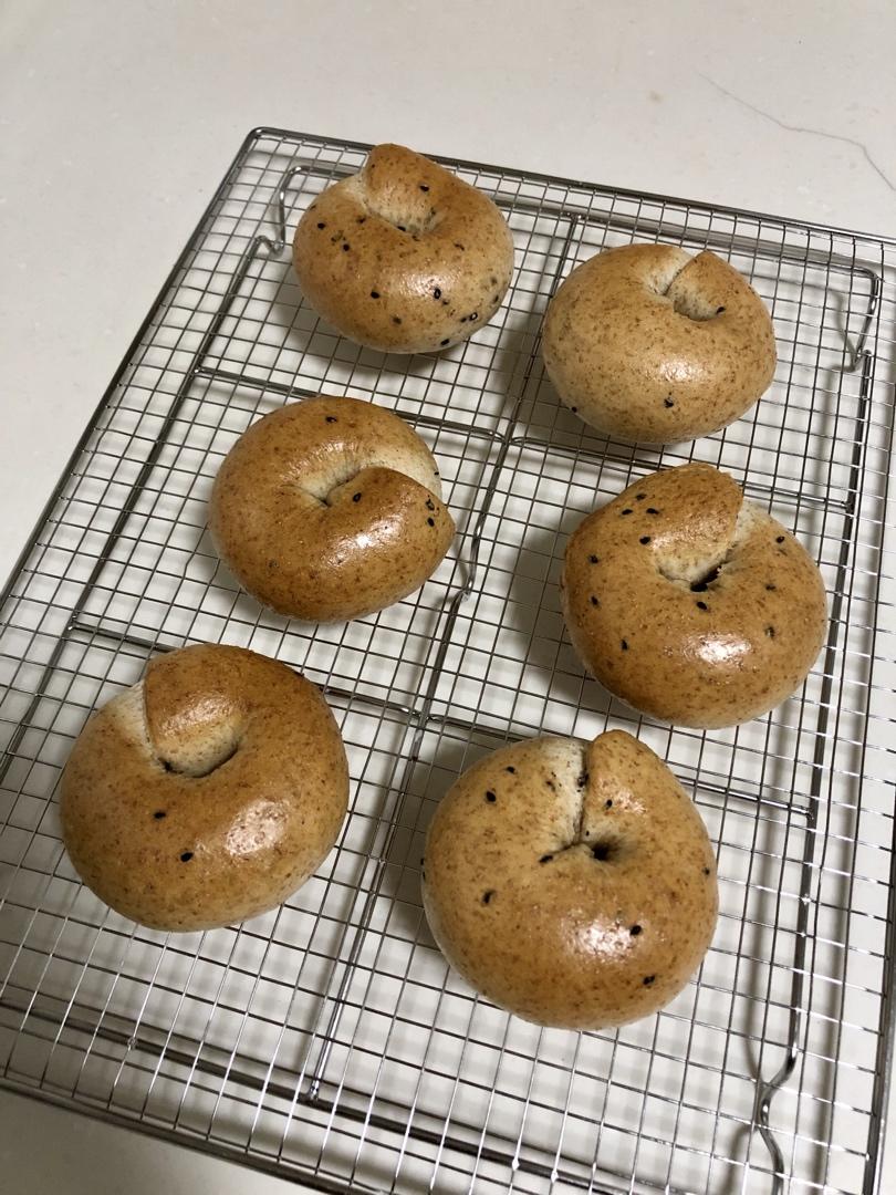 全麦各种贝果