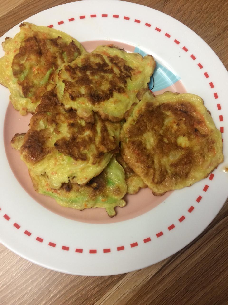 西葫芦鸡蛋饼