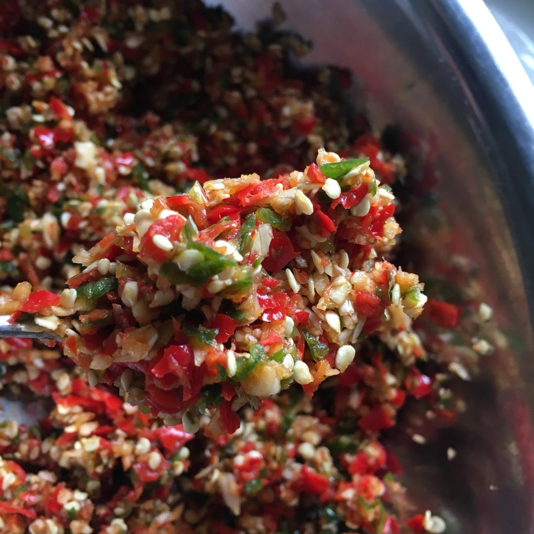 鲜辣红火的辣椒酱