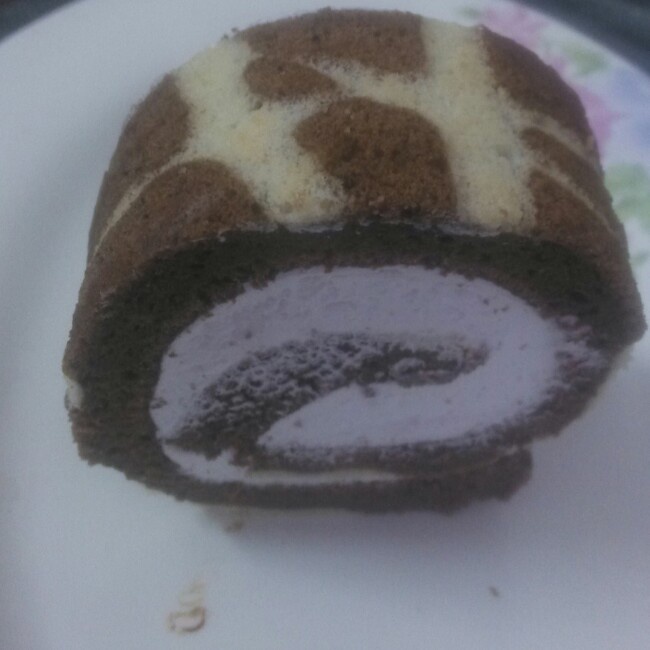 超萌长颈鹿蛋糕卷